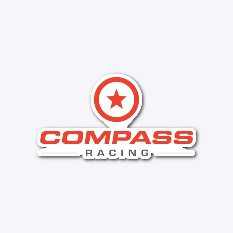 Compass Racing Die-Cut Sticker